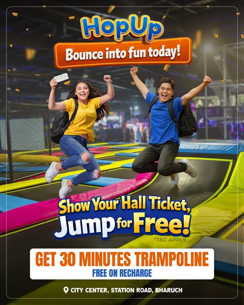 Show Your Hall Ticket Jump For Free