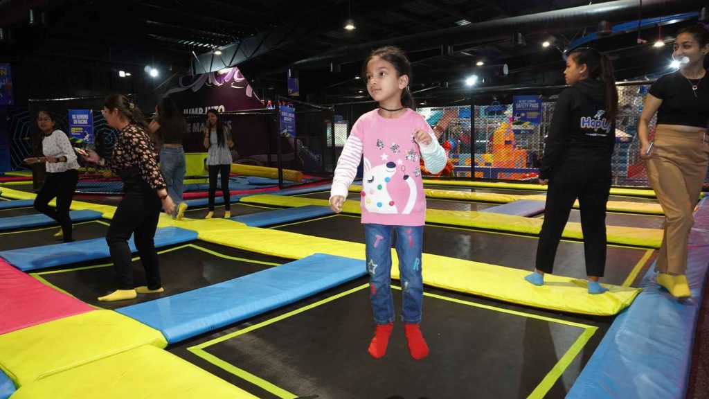 trampoline park in chandigarh