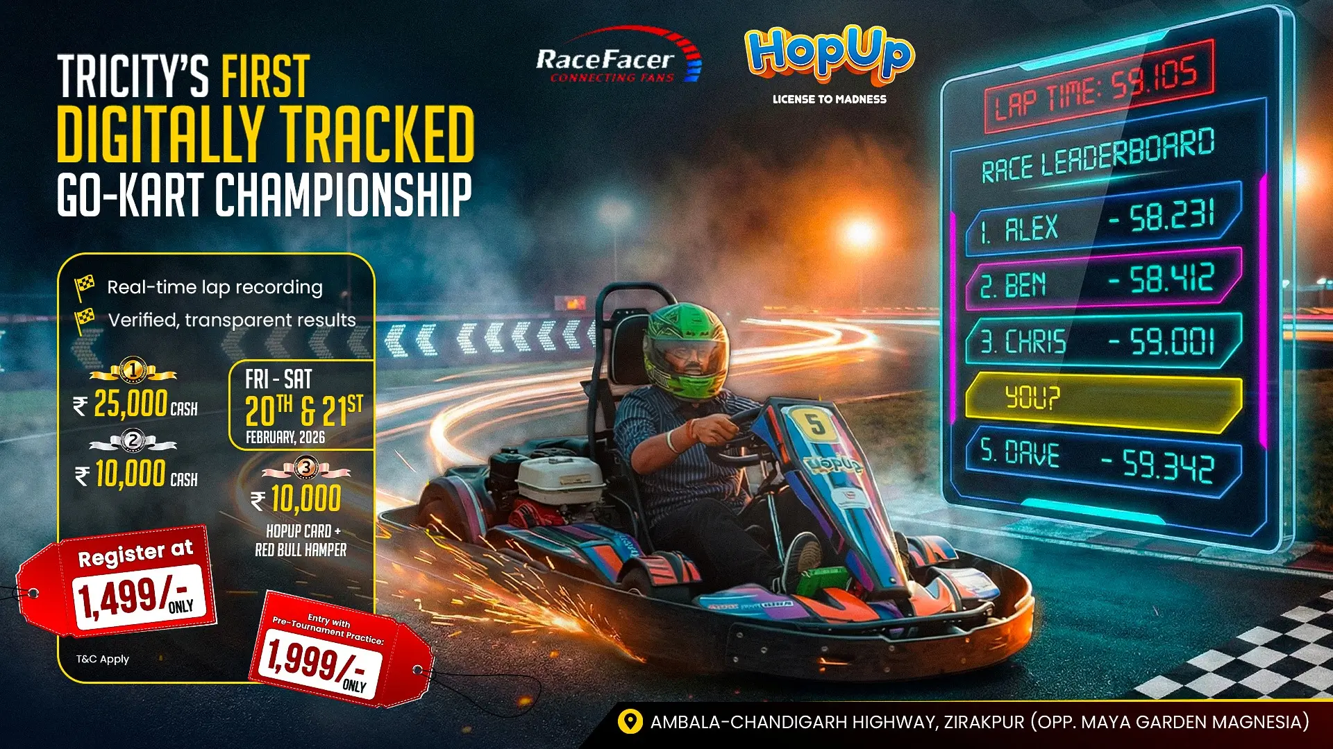 HopUp Zirakpur Go-Kart Championship 2026: Complete Event Guide