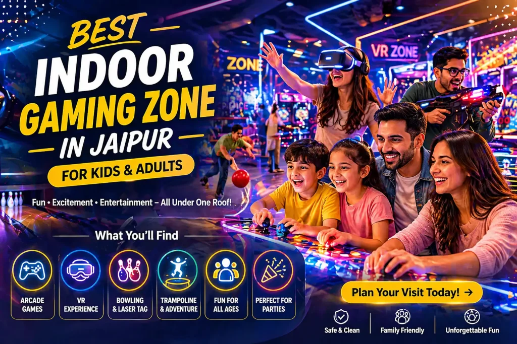 Fun Indoor Gaming Spots in Jaipur