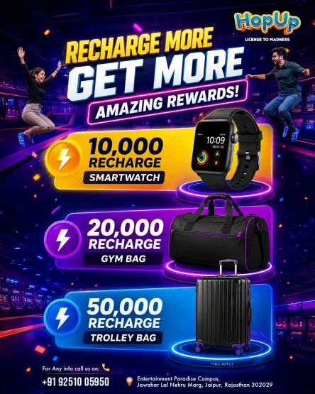 Recharge more. Play more.